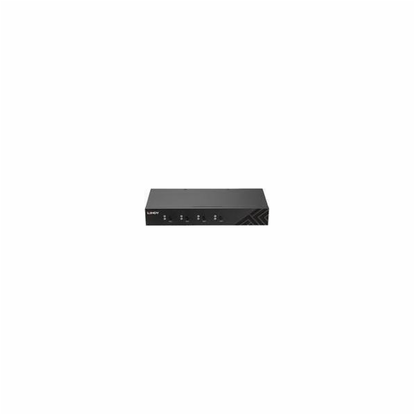 Lindy 4portový KM Switch, USB 2.0 & Audio, KVM Switch