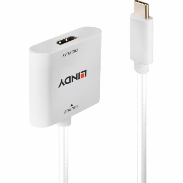 Lindy USB převodník, USB-C samec > HDMI samice