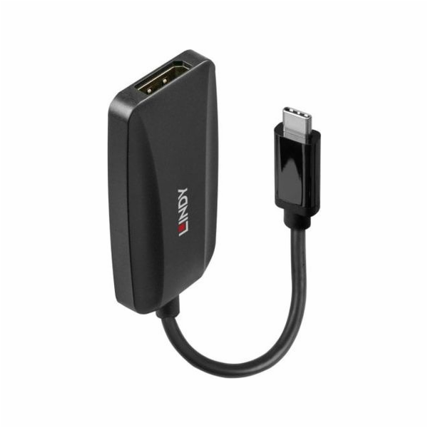 Lindy USB převodník, USB-C samec > DisplayPort samice