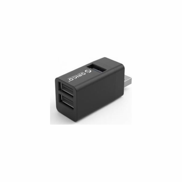 ORICO MINI HUB USB-A 3x USB-A (2x2.0 1x3.1) MINI-U32L-BK-BP