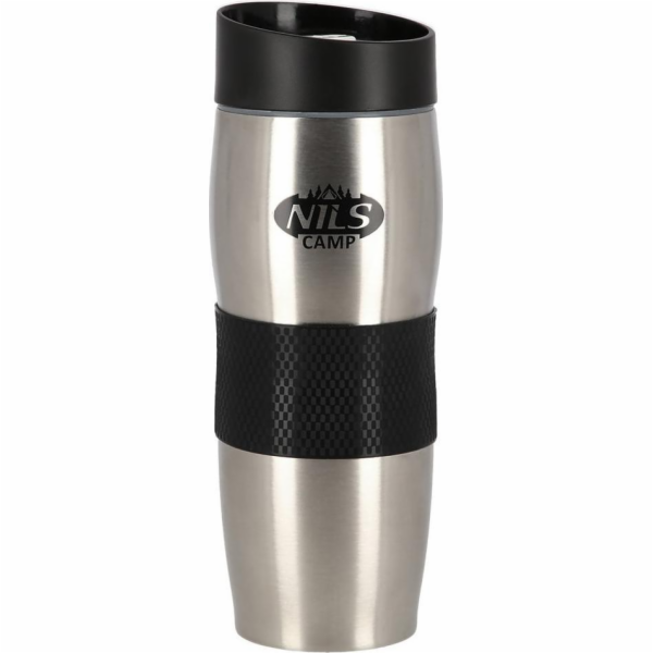 NILS CAMP thermal mug NCC05 Black and silver
