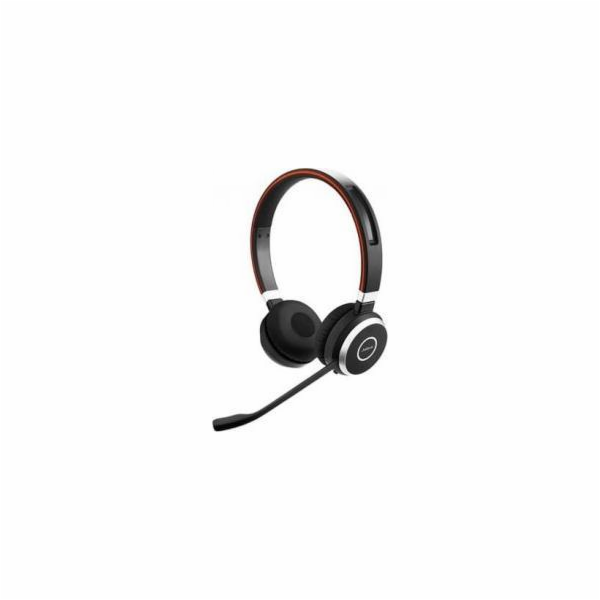 Jabra Evolve 65 SE/Stereo/BT/Bezdrát/MS/Černá-červená