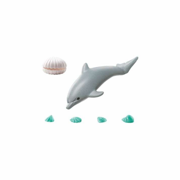 71068 Wiltopia Junger Delfin, Konstruktionsspielzeug