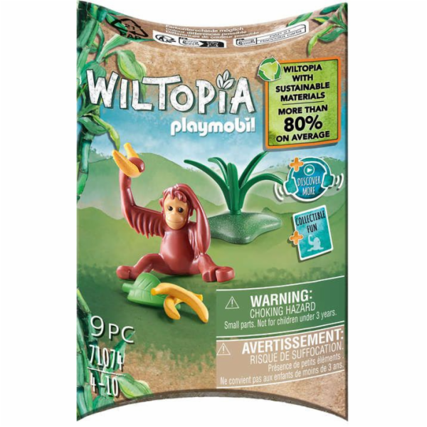 71074 Wiltopia Junger Orang-Utan, Konstruktionsspielzeug
