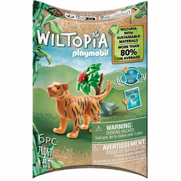 71067 Wiltopia Junger Tiger, Konstruktionsspielzeug