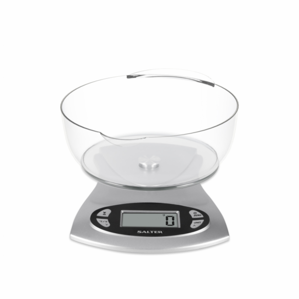 Salter 1069 SVDR 5KG Elektronická kuchyňská váha - Stříbrná