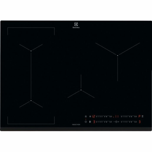 Electrolux EIV734 Černá Vestavěné 68 cm Indukční varná de...
