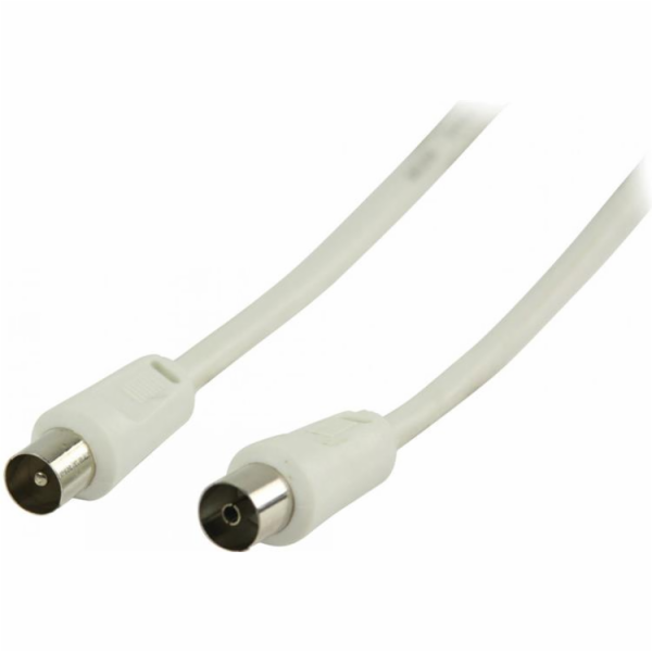 Kabel Nedis anténní 75 Ohm, IEC, M-F, 3m