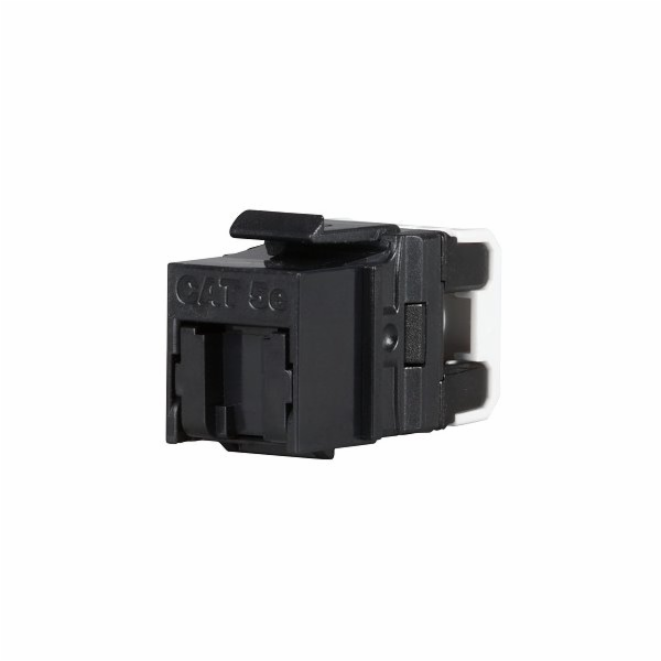Solarix keystone c5e UTP RJ45 černý pro kleště SXKJ-NA-BU...