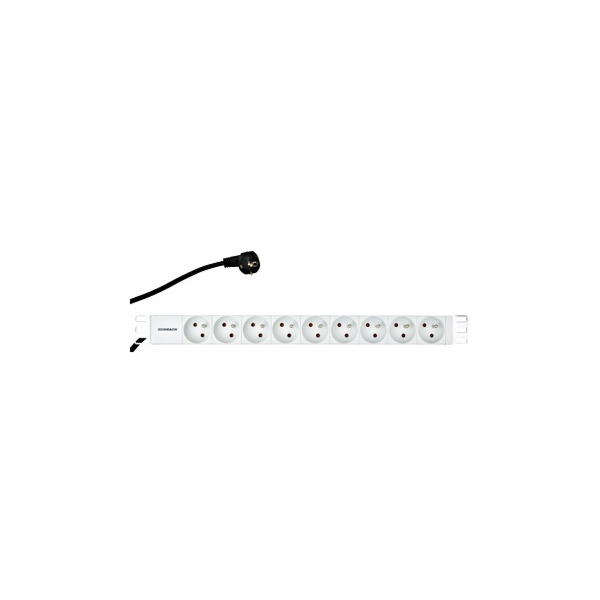 Schrack panel PDU 2 m IU070110 Napájecí panel PDU 19", 9x...