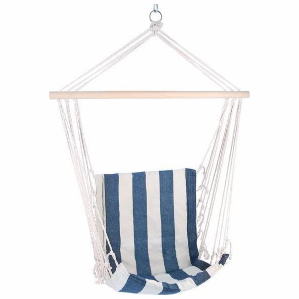 NILS CAMP NC3101 Brazilian chair White and blue