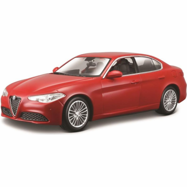 Kovový model Alfa Romeo Giulia 2016 Červená 1/24