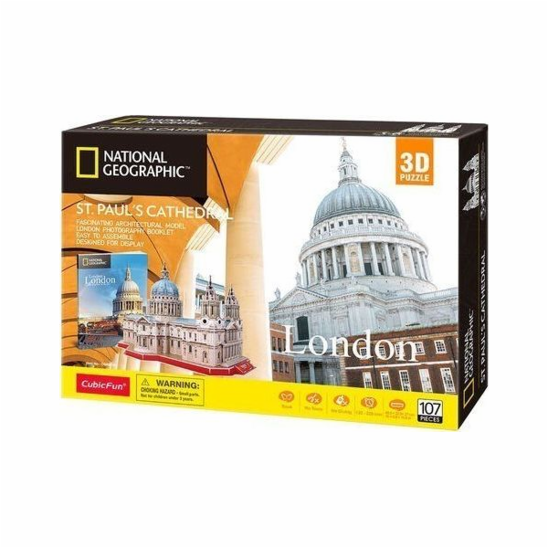 3D puzzle sv. Paul National Geographic