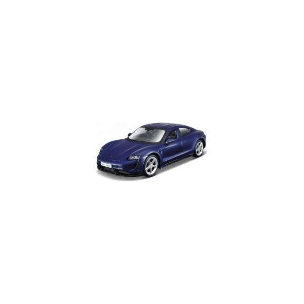 Model metalowy Porsche Taycan Turbo S Niebieski 1/24