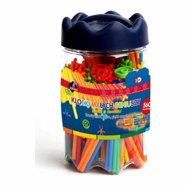Little Genius Blocks - Brčka zářící ve tmě 560 prvků