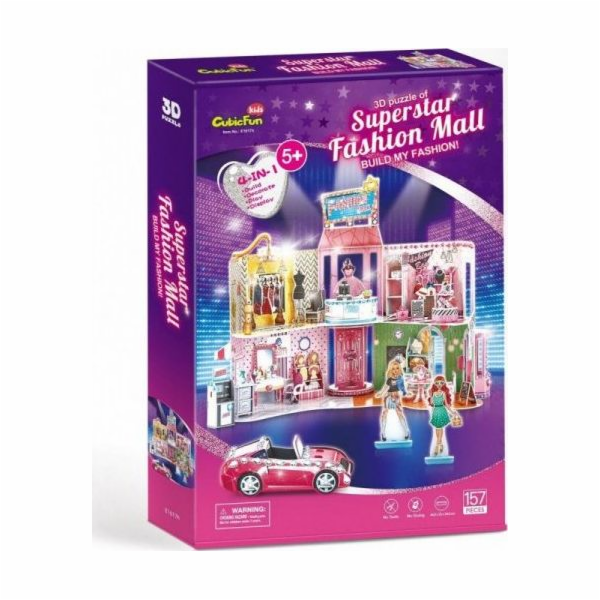 3D PUZZLE SUPER STAR FASHION MALL - E1617H