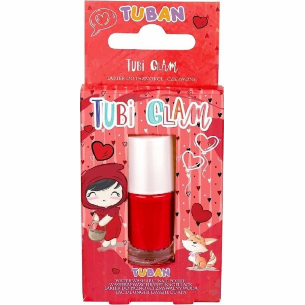 TUBAN Tubi Glam lak - červený
