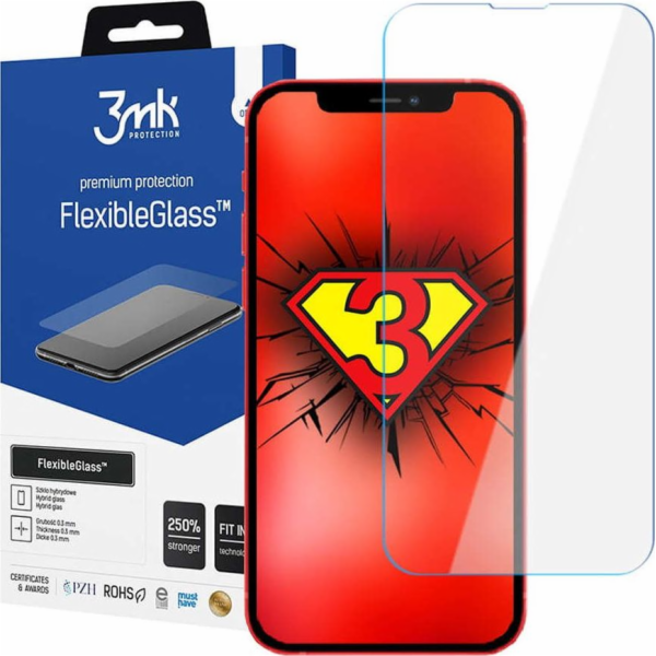 3mk hybridní sklo FlexibleGlass pro Apple iPhone 13 mini