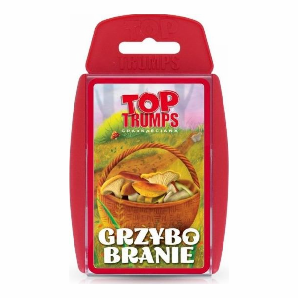 Karetní hra Top Trumps Mushroom picking