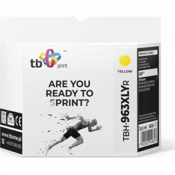 Tusz do HP OfficeJet Pro 9020 TBH-963XLYR YE ref.