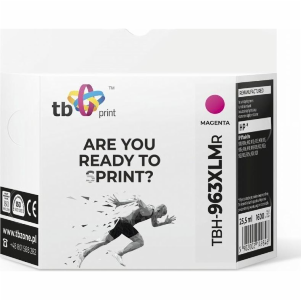 Tusz do HP OfficeJet Pro 9020 TBH-963XLMR MA ref.
