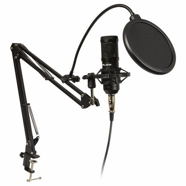 Studiový mikrofon s držákem