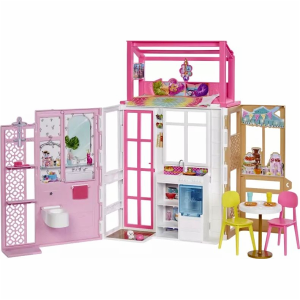 Mattel Barbie Skládací dům HCD47