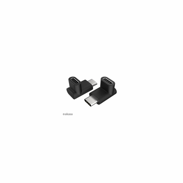 AKASA adaptér USB3.1 Gen2 Type-C na Type-C, 2ks v balení