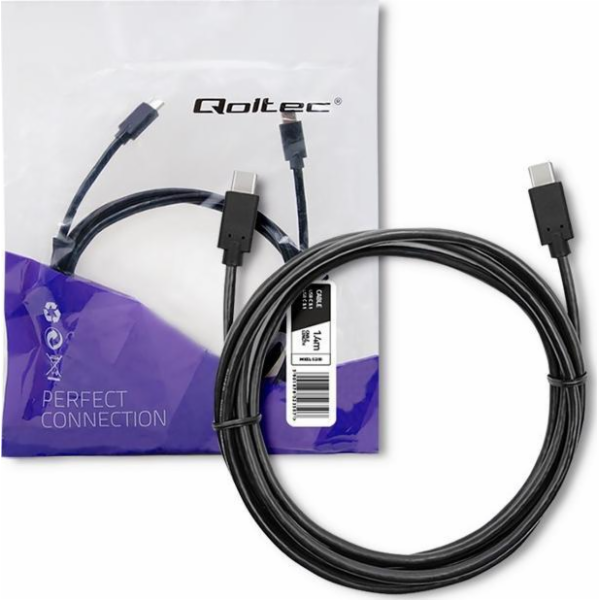 Kabel USB 3.1 typ C samec | USB 3.1 typ C samec | 1,4 m |...