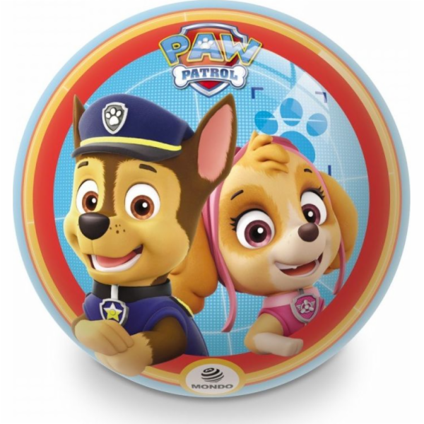 Mondo 06/017  Míč potištěný PAW PATROL - Tlapková patrola