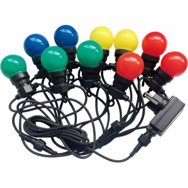 V-TAC LED zahradní girlanda 10M RGB 600lm IP44