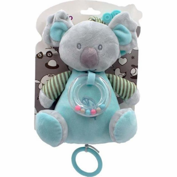 Koala hrací skříň mátová 18 cm