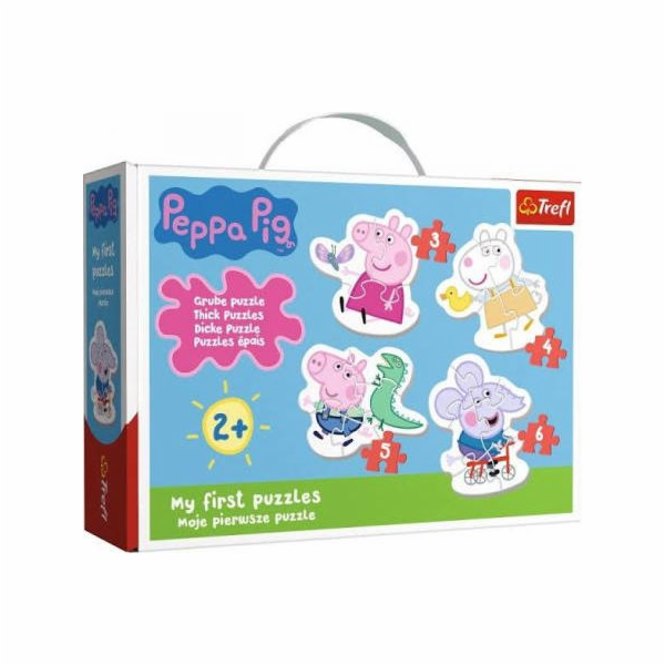 Dětské puzzle Roztomilé prasátko Peppa