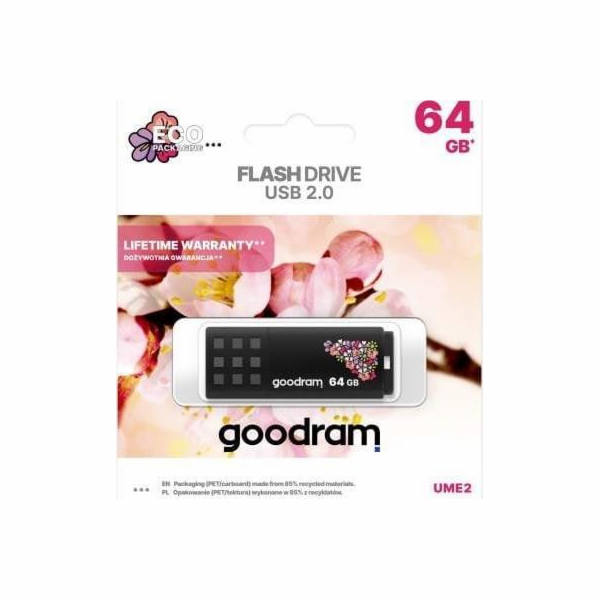 Pendrive GoodRam GOODRAM Pendrive UME2 64GB USB 2.0 Sprin...