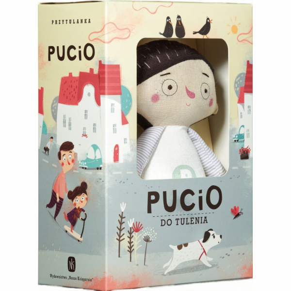Naše knihkupectví Pucio na mazlení - maskot