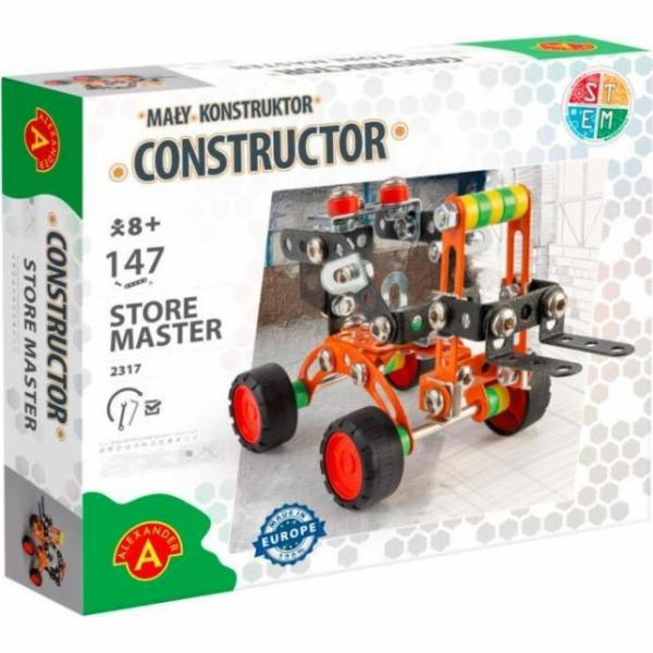 Stavebnice Alexander Malý konstruktér Store Master
