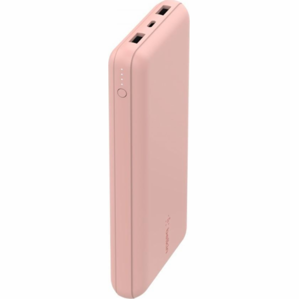 Belkin PowerBank 20 000 mAh 15 W USB-A/USB-C Rose Gold