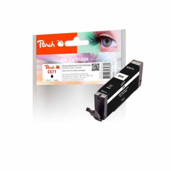 Peach&nbsp;kompatibilní&nbsp;cartridge&nbsp;Canon&nbsp;CLI-571&nbsp;GY,&nbsp;Multipack,...