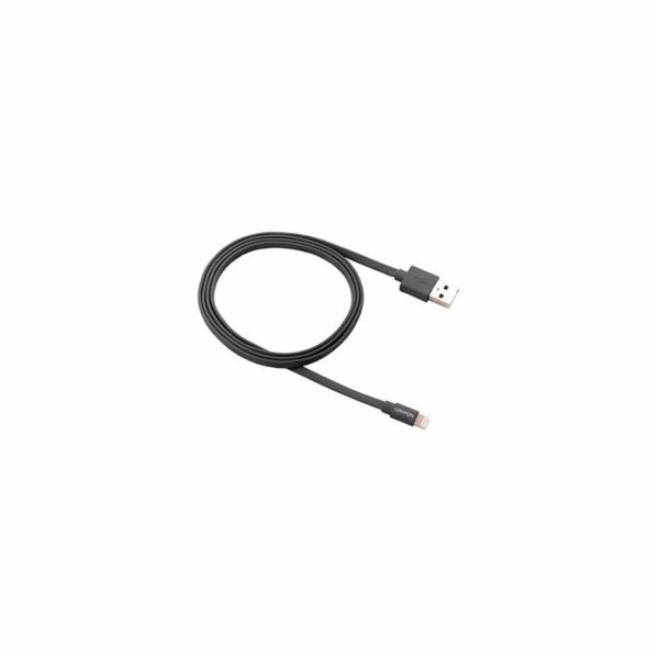 CANYON nabíjecí kabel Lightning MFI-2, plochý, Apple cert...