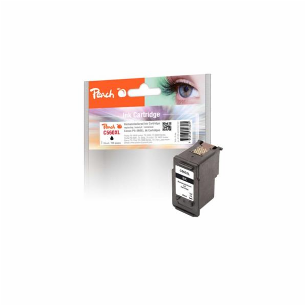 PEACH kompatibilní cartridge Canon PG-560XL, Black