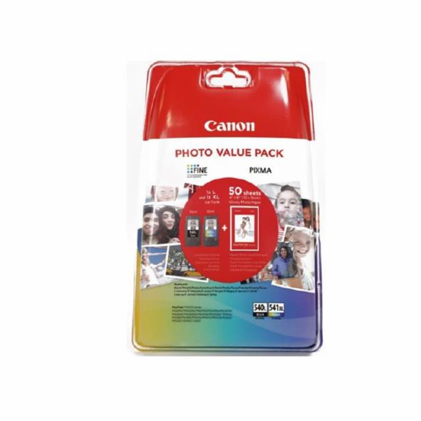 Canon PG-540 L / CL-541 XL Photo Value bal. GP-501 50 listu