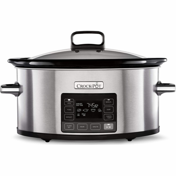 Crock-Pot CSC066X pomalovarný hrnec 5,6 l 240 W Stříbrná