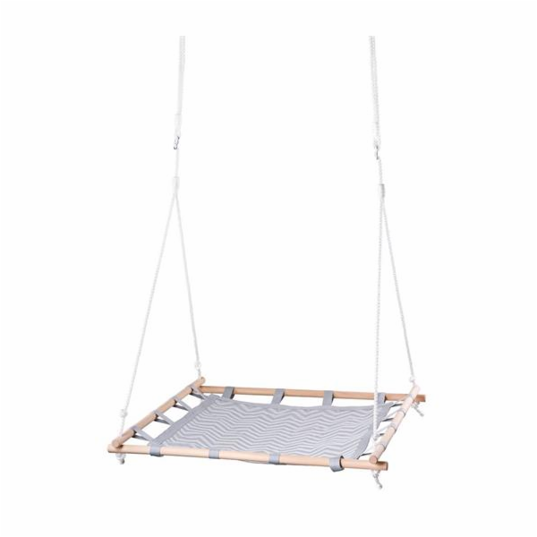 Hračka Woody Houpací čtverec s textilií, 100 cm 