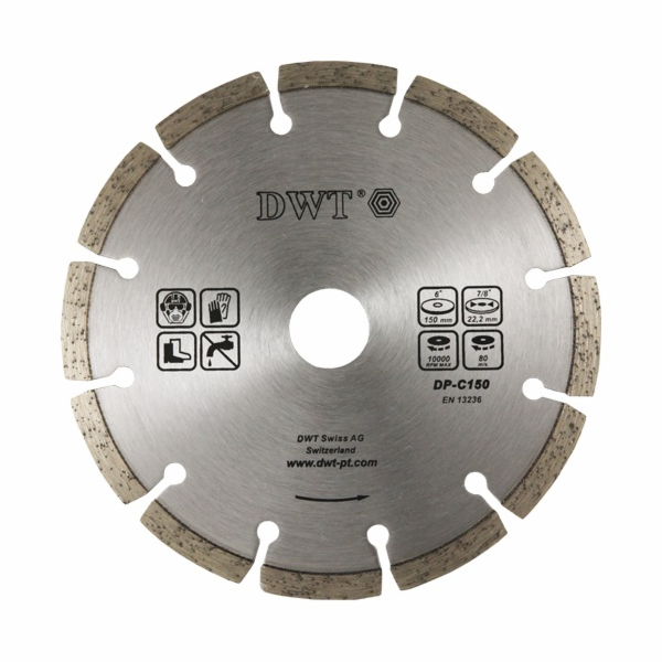 DWT diamantový segmentovaný kotouč 115 mm (abrazivní mate...