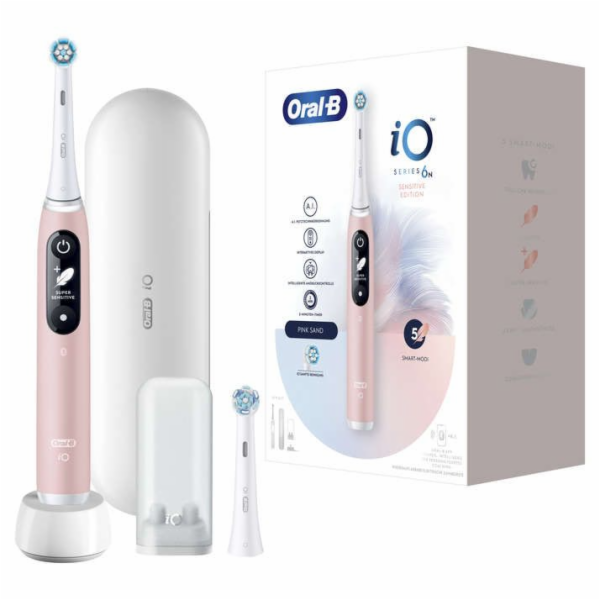 Oral-B iO Series 6 Pink Sand + Case                     J...