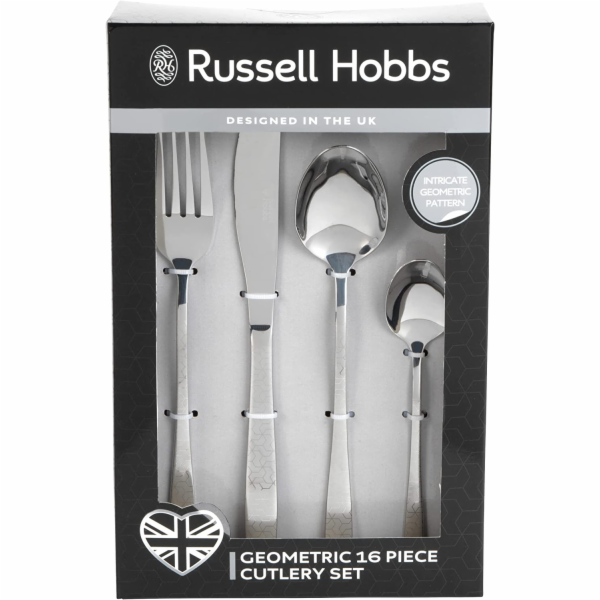 Russell Hobbs RH01519EU7 Geometrická sada příborů 16dílná