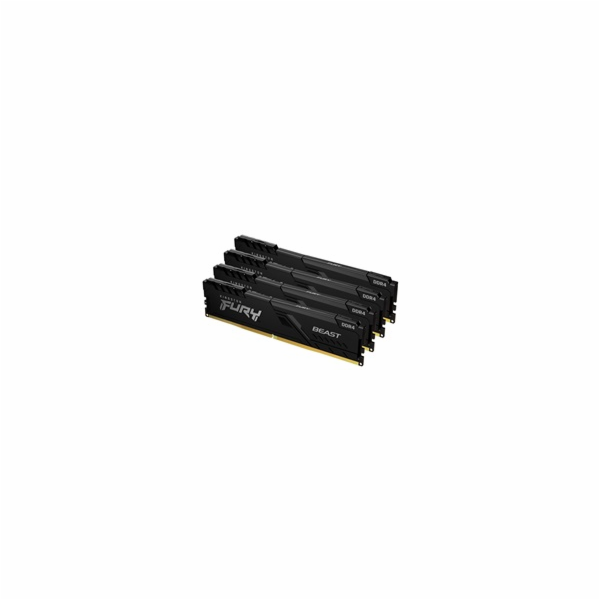 Kingston FURY Beast - DDR4 - sada - 64 GB: 4 x 16 GB - DI...