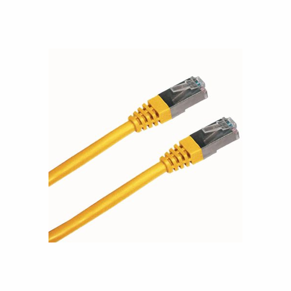 DATACOM Patch kabel FTP CAT5E 0,5m žlutý