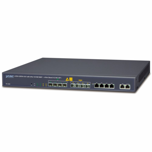 Planet EPL-4000 GEPON OLT, 4x PON 1,25Gb/s, 4xGE, 4x 10G ...