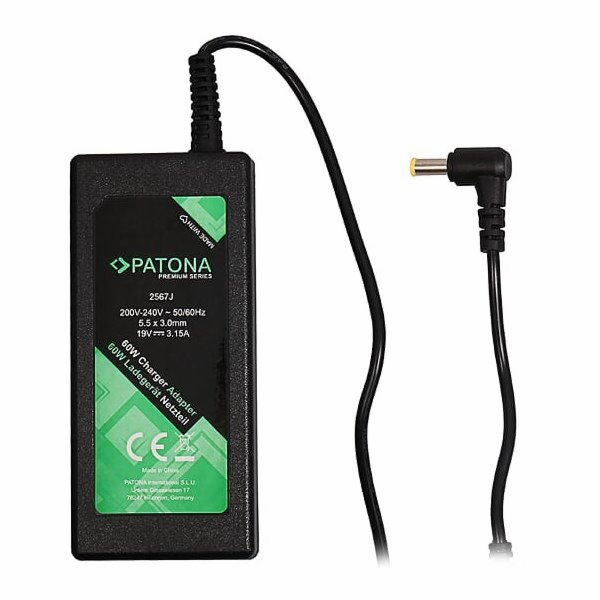 PATONA napájecí adaptér k ntb/ 19V/3,15A 60W/ konektor 5,...
